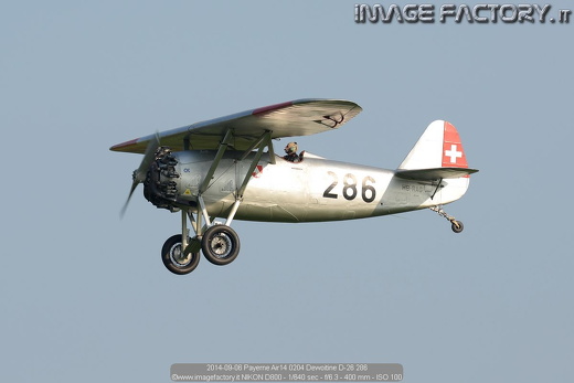 2014-09-06 Payerne Air14 0204 Dewoitine D-26 286